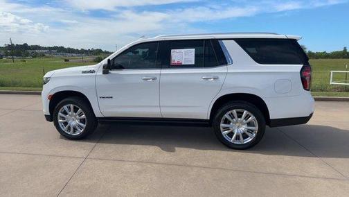 Summit White 2023 Chevrolet Tahoe High Country