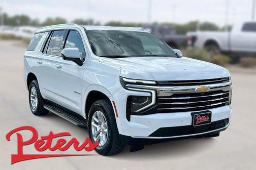 Summit White 2025 Chevrolet Tahoe LT