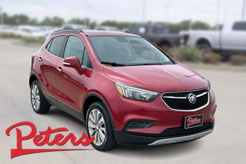 Winterberry Red Metallic 2019 Buick Encore Preferred