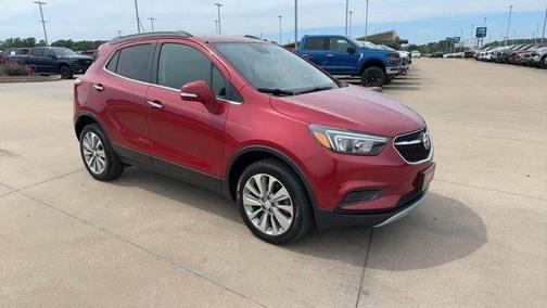 Winterberry Red Metallic 2019 Buick Encore Preferred