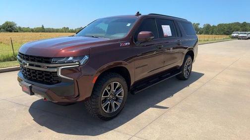 Auburn Metallic 2022 Chevrolet Suburban Z71