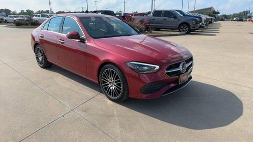 Red 2024 Mercedes-Benz C-Class C 300