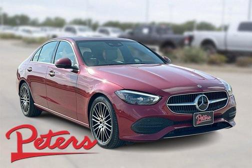 Red 2024 Mercedes-Benz C-Class C 300