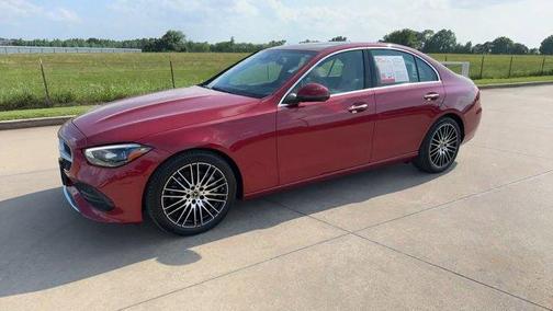 Red 2024 Mercedes-Benz C-Class C 300