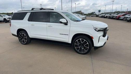 Summit White 2023 Chevrolet Suburban RST