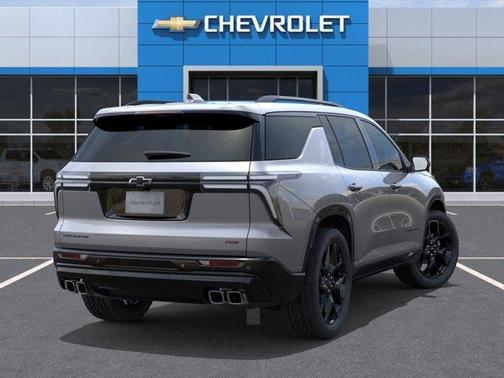 Sterling Gray Metallic 2026 Chevrolet Traverse RS