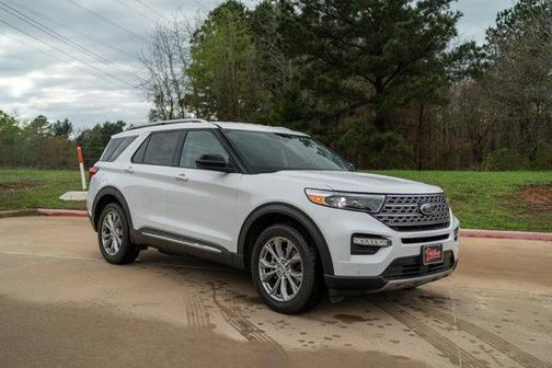 Oxford White 2023 Ford Explorer Limited