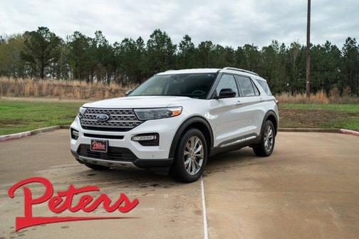 Oxford White 2023 Ford Explorer Limited