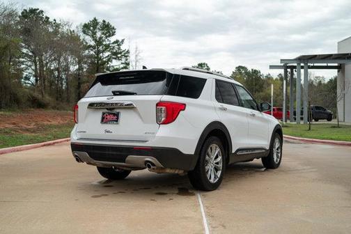 Oxford White 2023 Ford Explorer Limited