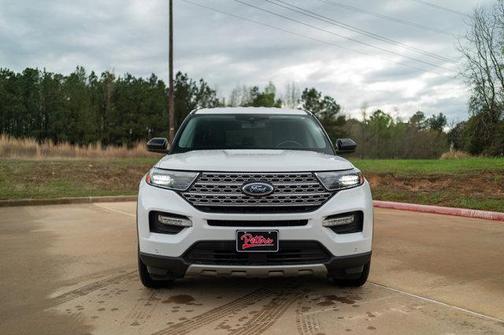 Oxford White 2023 Ford Explorer Limited