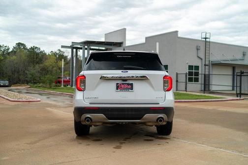 Oxford White 2023 Ford Explorer Limited