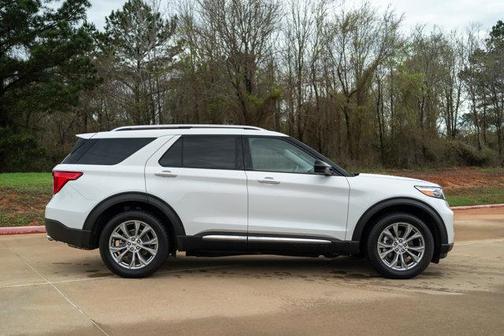 Oxford White 2023 Ford Explorer Limited