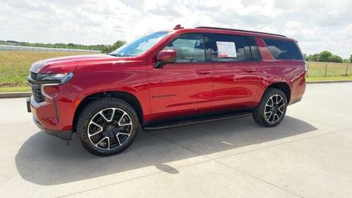 Radiant Red 2024 Chevrolet Suburban RST