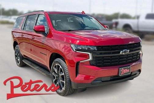 Radiant Red 2024 Chevrolet Suburban RST