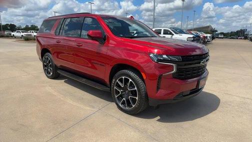 Radiant Red 2024 Chevrolet Suburban RST