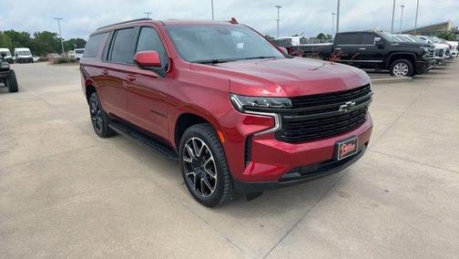 Radiant Red 2024 Chevrolet Suburban RST