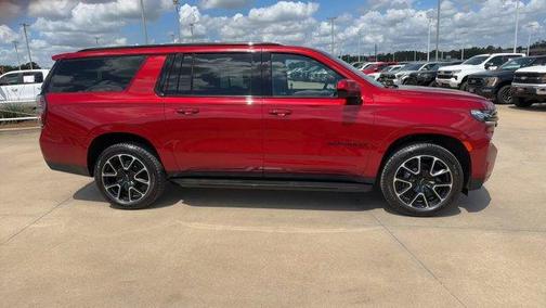 Radiant Red 2024 Chevrolet Suburban RST