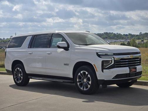 Summit White 2026 Chevrolet Suburban LT