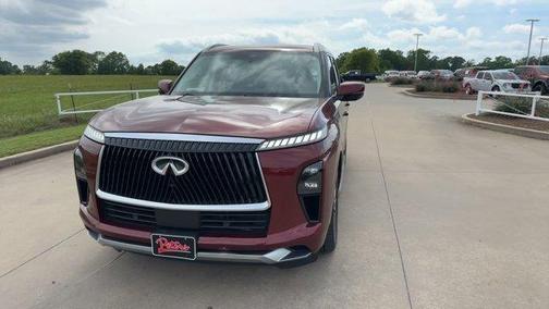 Coulis Red 2025 INFINITI QX80 SENSORY