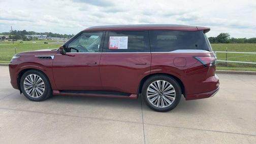 Coulis Red 2025 INFINITI QX80 SENSORY