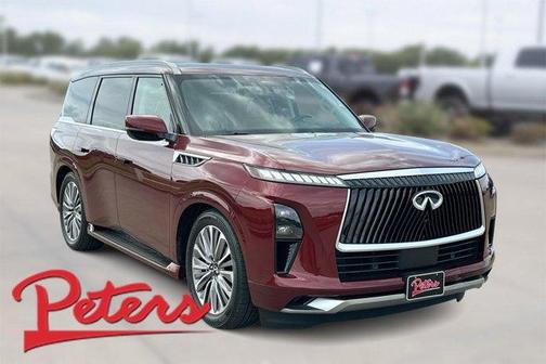 Coulis Red 2025 INFINITI QX80 SENSORY