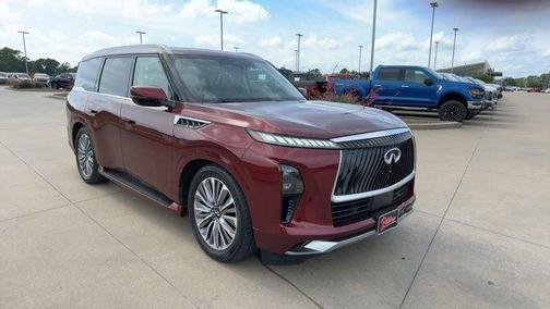 Coulis Red 2025 INFINITI QX80 SENSORY