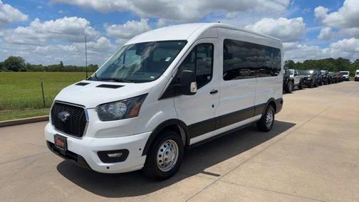 Oxford White 2024 Ford Transit-350 XLT
