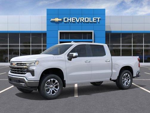 Polar White 2026 Chevrolet Silverado 1500 LTZ