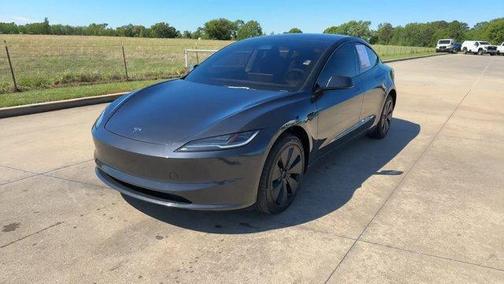 Gray 2025 Tesla Model 3 Long Range