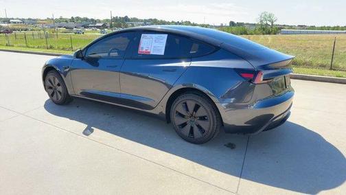 Gray 2025 Tesla Model 3 Long Range