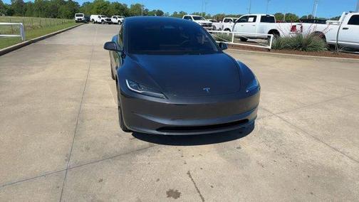 Gray 2025 Tesla Model 3 Long Range