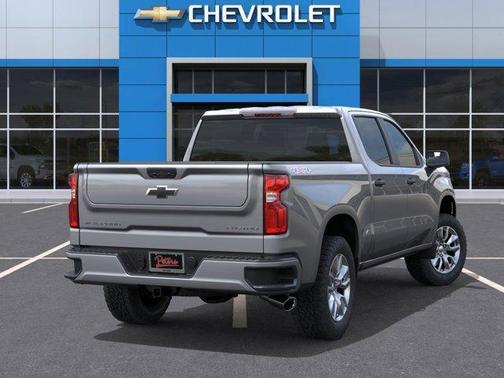 Sterling Gray Metallic 2026 Chevrolet Silverado 1500 Custom
