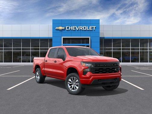 Red 2026 Chevrolet Silverado 1500 Custom