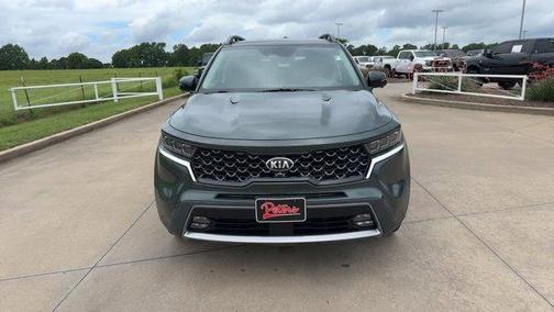Aruba Green 2021 Kia Sorento SX Prestige X-Line