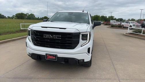 Summit White 2024 GMC Sierra 1500 Elevation