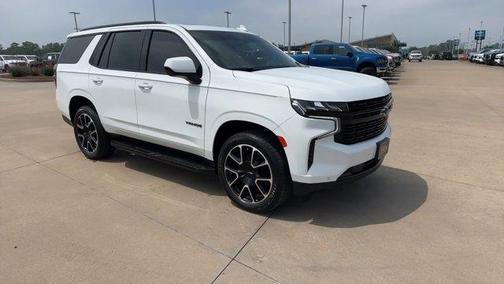 Summit White 2023 Chevrolet Tahoe RST