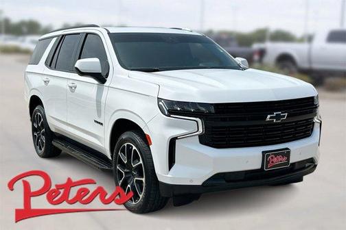 Summit White 2023 Chevrolet Tahoe RST