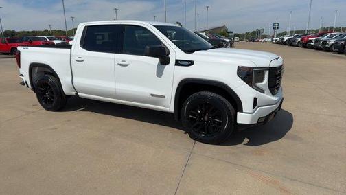 Summit White 2024 GMC Sierra 1500 Elevation