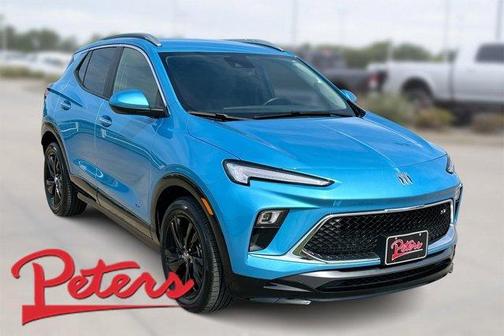 Aquamarine Blue Metallic 2025 Buick Encore GX Sport Touring