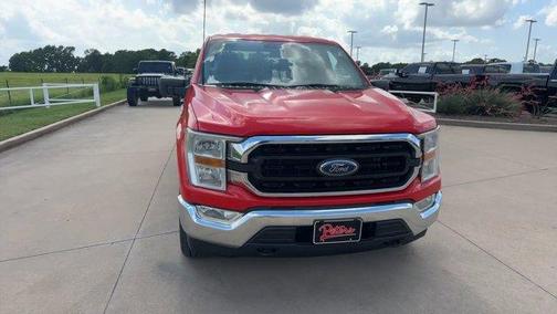 Red 2022 Ford F-150 XLT