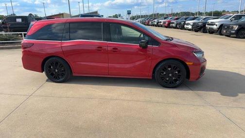 Red 2025 Honda Odyssey Sport-L