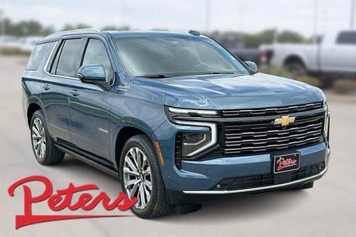 Lakeshore Blue Metallic 2025 Chevrolet Tahoe High Country