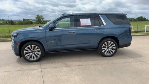Lakeshore Blue Metallic 2025 Chevrolet Tahoe High Country