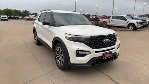 White Metallic 2020 Ford Explorer ST