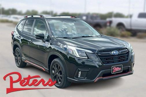 Crystal Black Silica 2023 Subaru Forester Sport