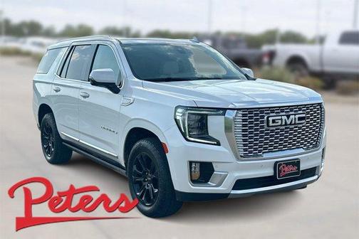 White Frost Tri-Coat 2021 GMC Yukon Denali
