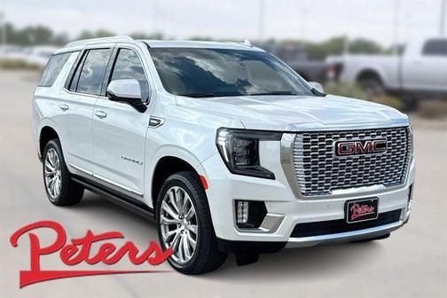 White Frost Tri-Coat 2022 GMC Yukon Denali