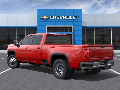 Red 2026 Chevrolet Silverado 3500 LT