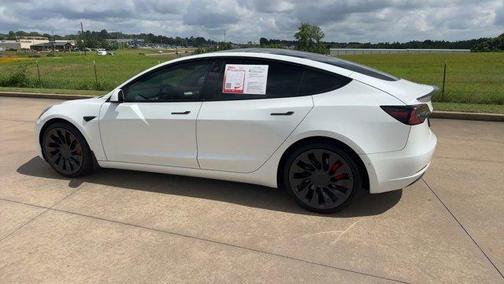 White 2021 Tesla Model 3 Performance