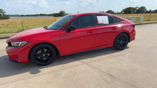 Red 2025 Honda Civic Si